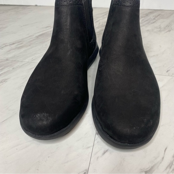 Timberland Bradenton Black Nubuck Ankle Chelsea Bootie 6 - Picture 10 of 14